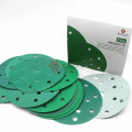 Film Green Sandpapier Schleifscheibenaluminiumoxid abrasiv