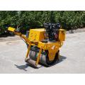 Hot sale portable mini walk behind single drum road roller with good price