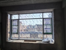 SMIRO Modern bay window with guardrail