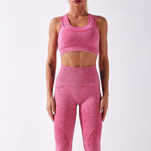 women sports bra and leggings set