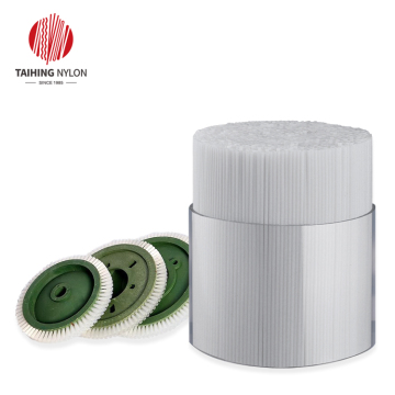 PP filaments for stenter brushes textile machines