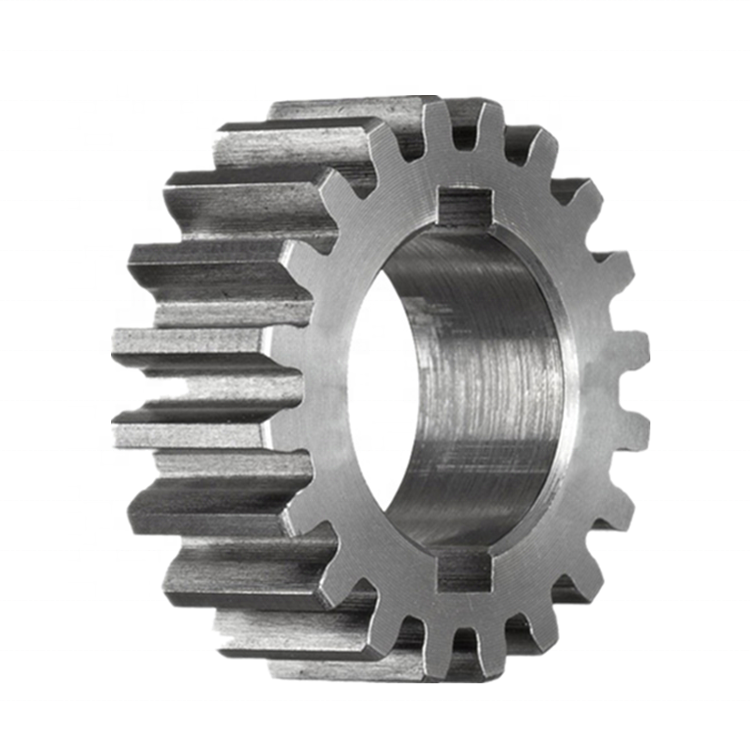 Top quality high precision customizedsteel gear  M8 M10 / high precision steel spur pinion gear