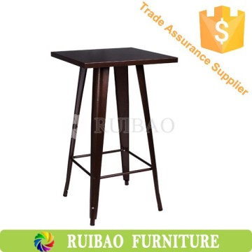 Commercial Furniture Style Replica Metal High Table Cafe Table