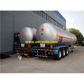 58.5cbm 30MT LPG Transport Tank Trailers