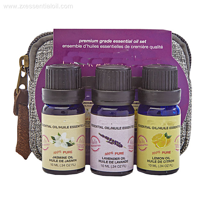 OEM top 3 Therapeutic Grade essential oil set