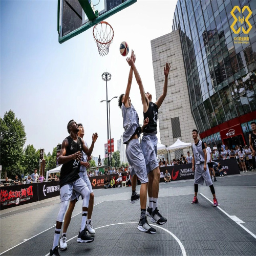 FIBA 3x3 Court de basquete oficial de pisos