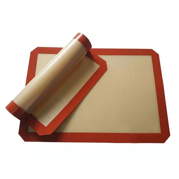 Silicone non-stick baking mat fiberglass silicone baking mat silicone fiberglass baking mat