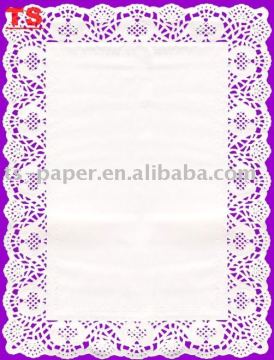paper doilies in white color