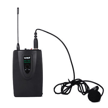 Cordless lavalier microphone system
