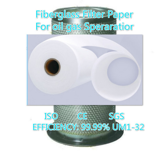 Oil air separator glassfiber filter paper