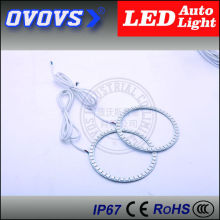 OVOVS 80mm 100mm rgb multi color changing led angel eyes
