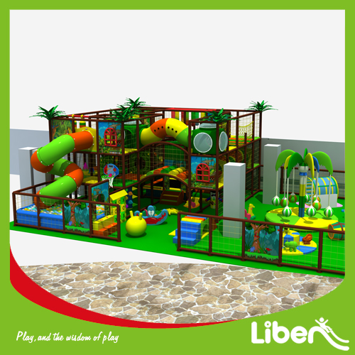 Hot selling plastic indoor playground equipment