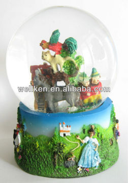 plastic water ball,snow globe