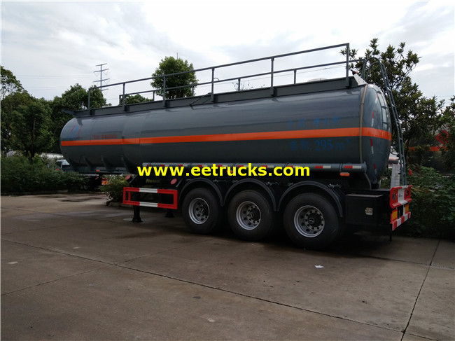 30cbm Corrosive Liquid Delivery Semi-trailers