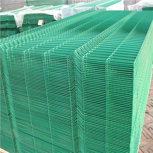 3D PVC coated welded wire mesh fence panels