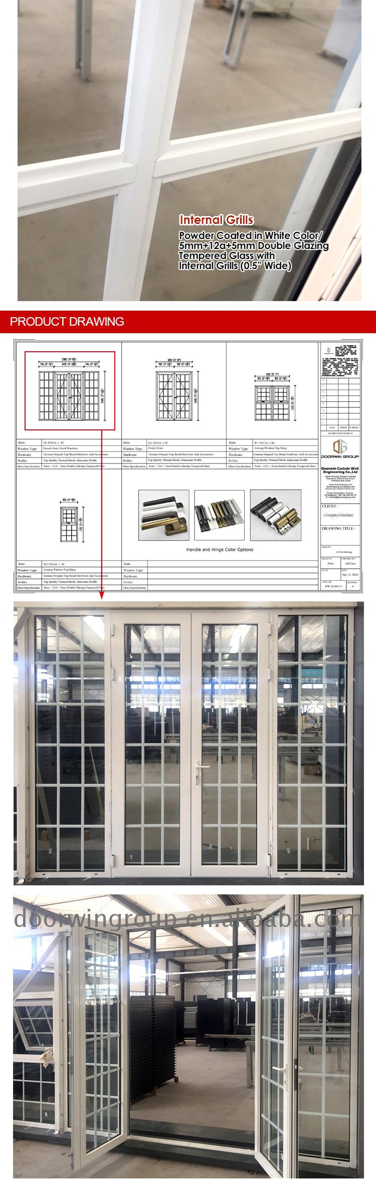 Boston hot sales rochetti system aluminum profile grills design fixed and awning windows