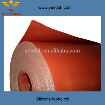 Heat resistant silicone coated cloth