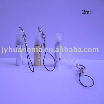 Plastic perfume atomizers