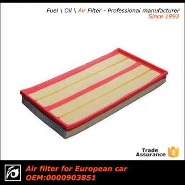 Air Filter Price Air Intake Filter 0000903851Made in China