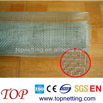 All hole sizes Closed edge crimped wire mesh