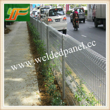 roll top fence/hot dipped galvanized roll top fence/powder painted roll top fence YUNFEI factory