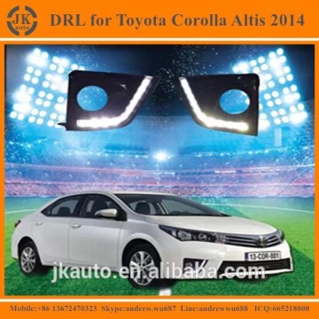 Best Selling LED DRL Fog Light for Toyota Corolla Altis Excellent Quality LED Daylight for Toyota Corolla Altis 2014