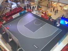 Create a beautifully finished basketball court