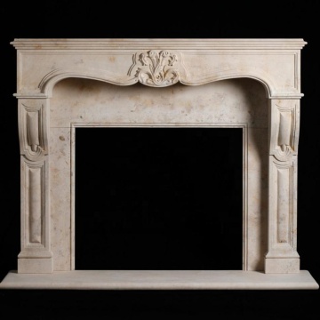 Good Value White Marble Fireplace Stone Mantel