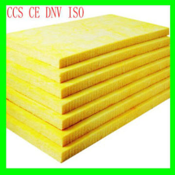 heat insulation good price Glass Wool Boards with yellow color