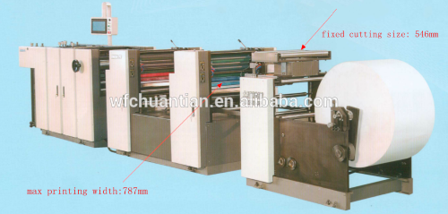 DMHS256 PS plate high speed digital flex printing machine price.