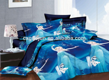 cheap/fashion bed sheet set 3d 100% polyester