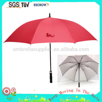 Fashionable unique air vent golf umbrellas