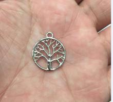 Wholesale fancy silver pendant designs custom big tree of life pendant for jewelry making