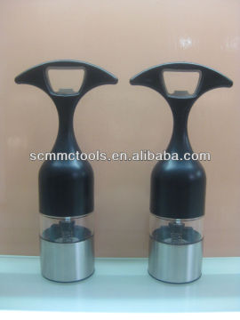 Pepper Mill And Bottle Opener