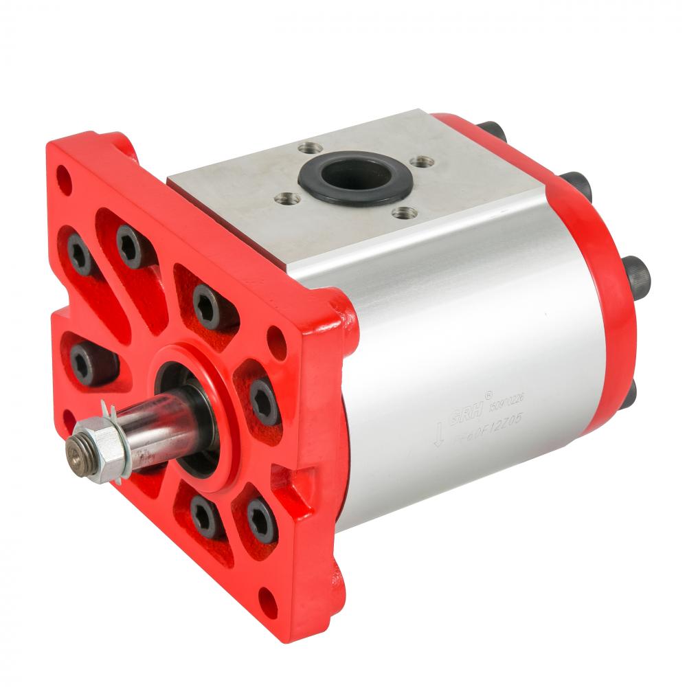 Compact excavator hydraulic gear pump