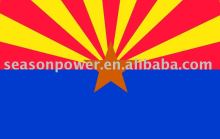 New 3x5 Arizona American state polyester flags