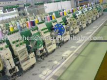 Coiling and taping mixed embroidery machine