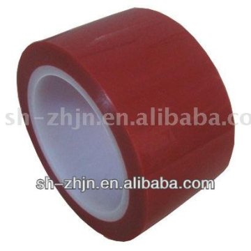 Red powder coating polyester silicone adhesive tape