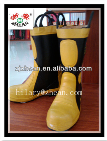 Safety boots/Fire rubber boots/Fire Resistant rubber boots