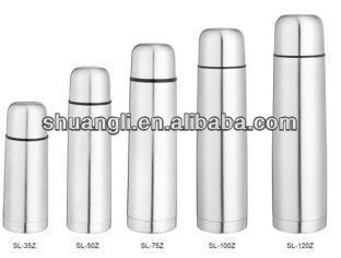 Double wall stainless steel vacuum flask/Thermos flask/bullet vacuum flask