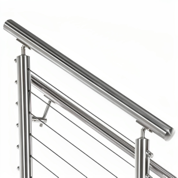 Esang Stainless Steel Glass Railing Posts for Commercial and Residential Use