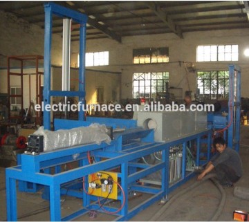 steel shaft through heating furnace or heating machine