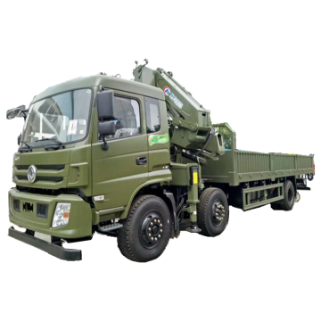 Guindaste de lança articulada montado em caminhão Dongfeng 6X2 12 ton