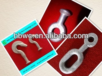 galvanized steel ball eye pole line hardware