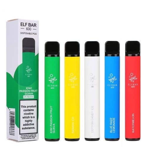 Elf Bar 2Flavors Disposable Vape Pod 600 Puffs