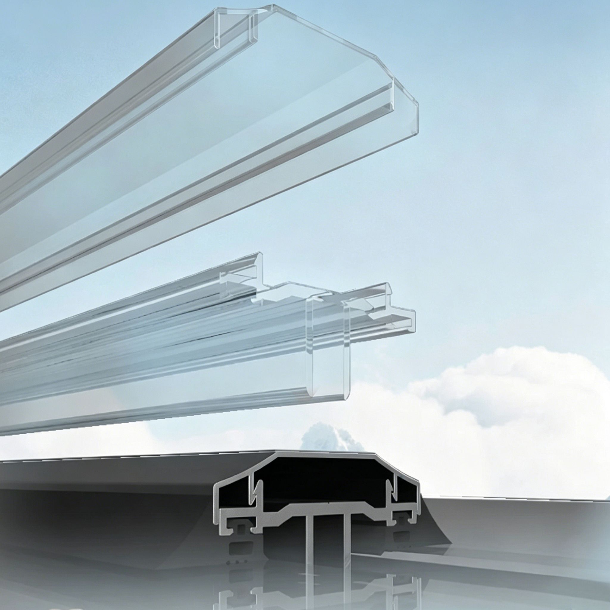 véranda en alliage d'aluminium aluminum alloy sunroom