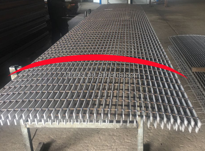 Factory price  6m*1m HDG Steel Grating Stainless Steel Grating