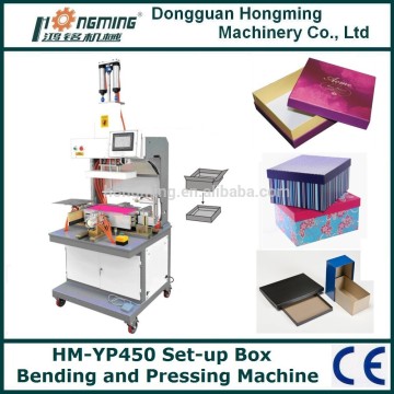HM-YP450 Set-up Box Flap Bending and Bubble Pressing Machine