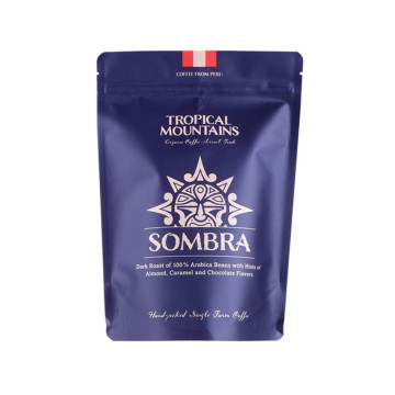 Cremallera Doypack laminada o bolsa de empaque de té