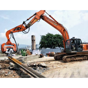 K250 High Frequency Hydraulic Vibration Pile Hammer